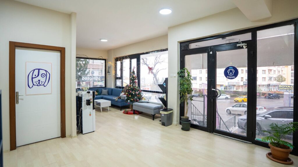 Vetes Veteriner Kliniği - Bankodan Dışarı Bakış